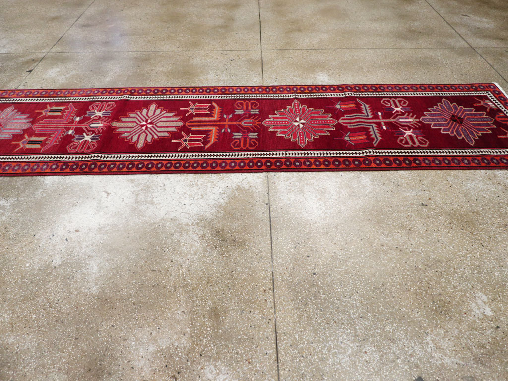 Vintage Turkish Anatolian Tribal Runner (Pair: 1 of 2), No.31421 - Galerie Shabab