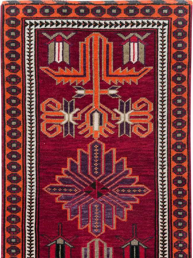 Vintage Turkish Anatolian Tribal Runner (Pair: 2 of 2), No.31422 - Galerie Shabab