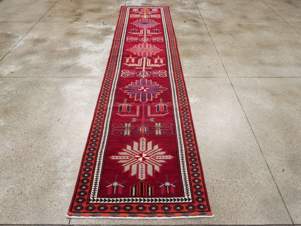 Vintage Turkish Anatolian Tribal Runner (Pair: 2 of 2), No.31422 - Galerie Shabab