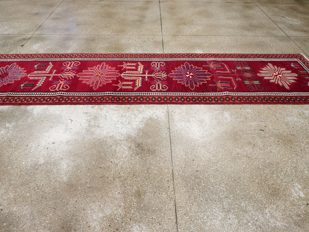 Vintage Turkish Anatolian Tribal Runner (Pair: 2 of 2), No.31422 - Galerie Shabab