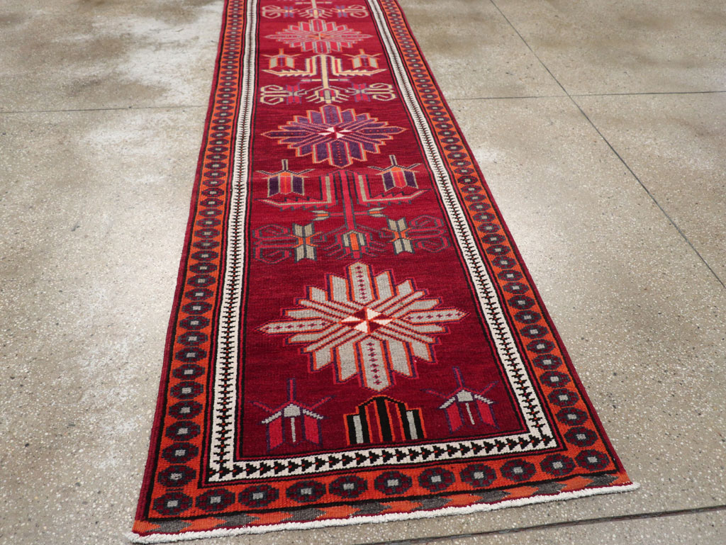 Vintage Turkish Anatolian Tribal Runner (Pair: 2 of 2), No.31422 - Galerie Shabab