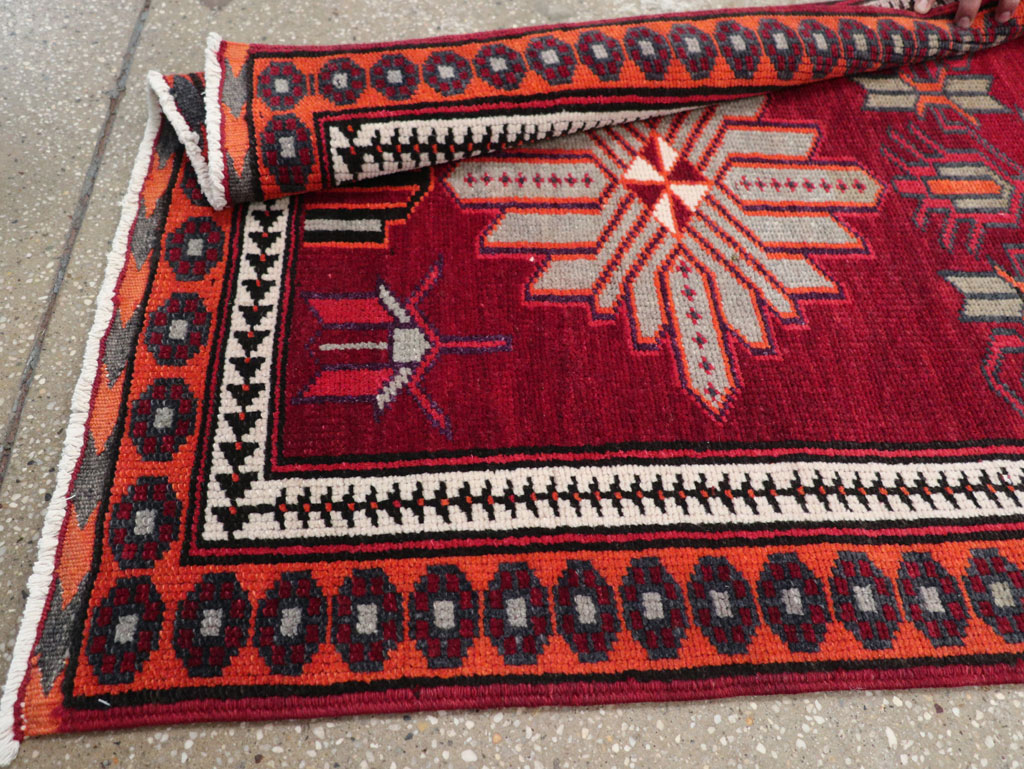 Vintage Turkish Anatolian Tribal Runner (Pair: 2 of 2), No.31422 - Galerie Shabab