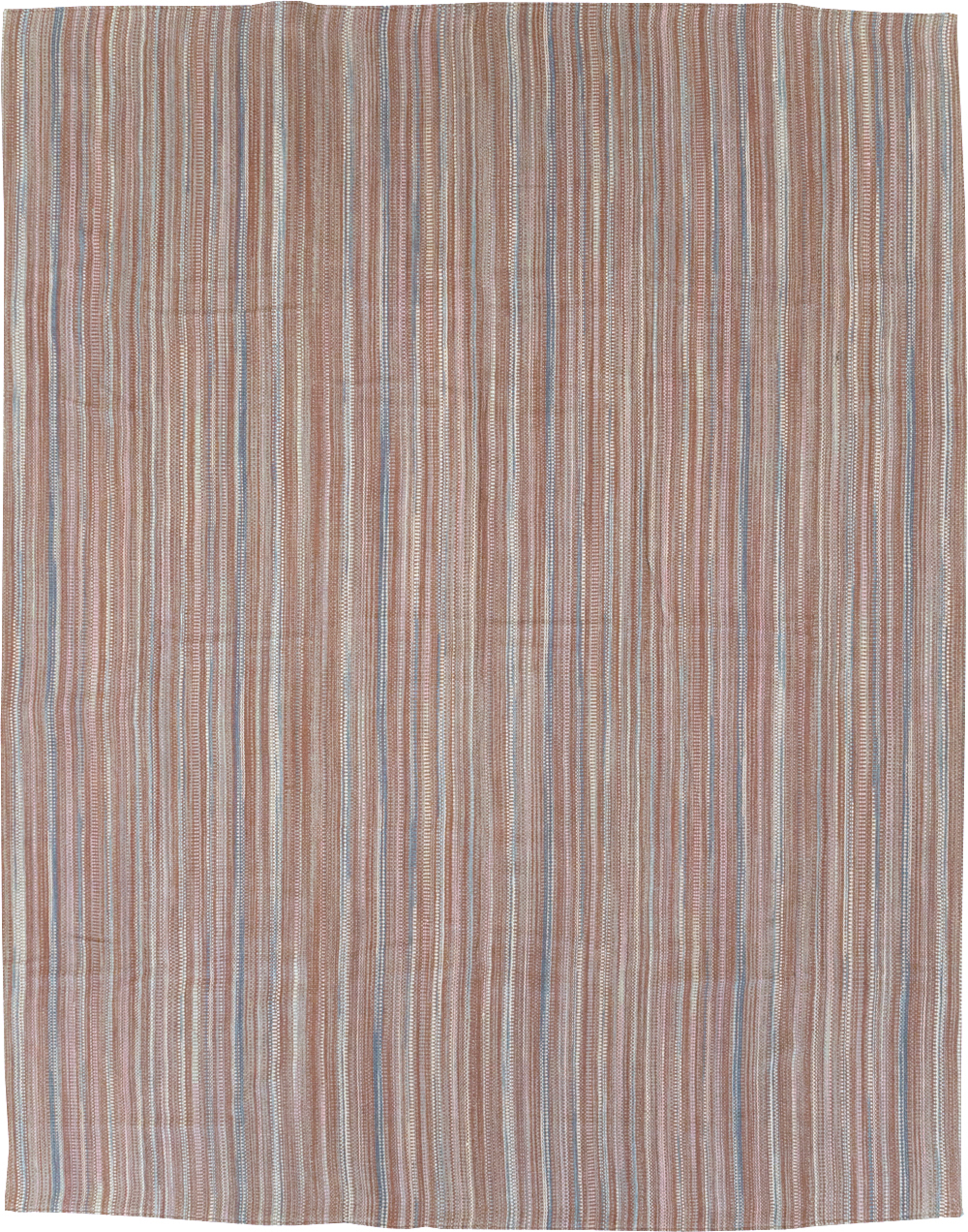 Modern Turkish Flatweave Room Size Carpet, No.31425 - Galerie Shabab