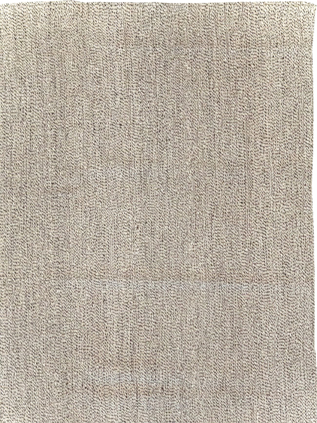 Vintage Turkish Flatweave Kilim Room Size Carpet, No.31428 - Galerie Shabab