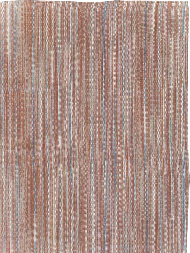 Modern Turkish Flatweave Large Carpet, No.31433 - Galerie Shabab