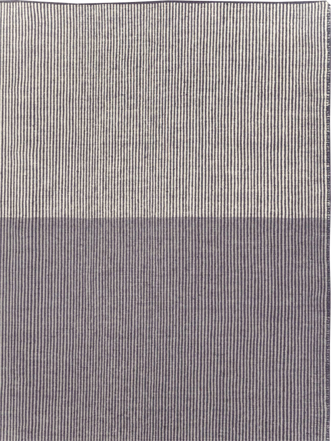 Contemporary Turkish Flatweave Room Size Carpet, No.31447 - Galerie Shabab
