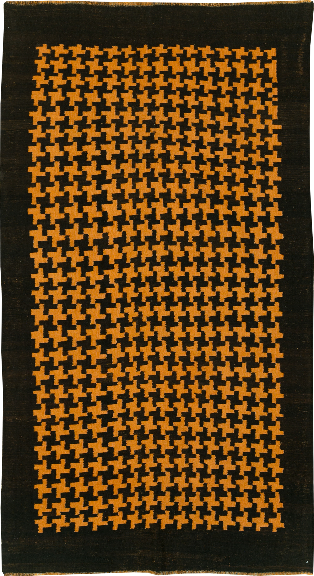 Vintage Moroccan Flatweave Gallery Rug, No.31448 - Galerie Shabab