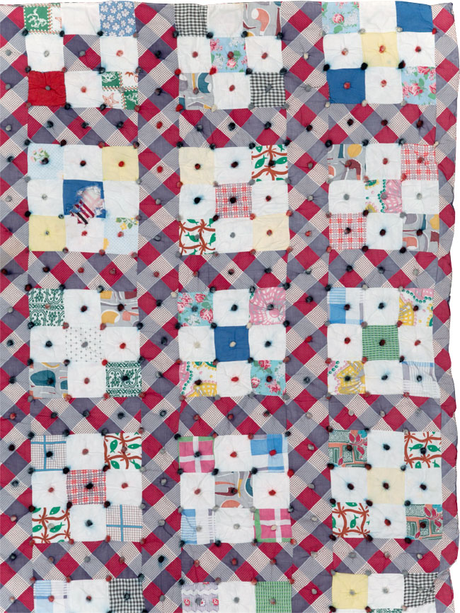Vintage American Quilt, No.31453 - Galerie Shabab