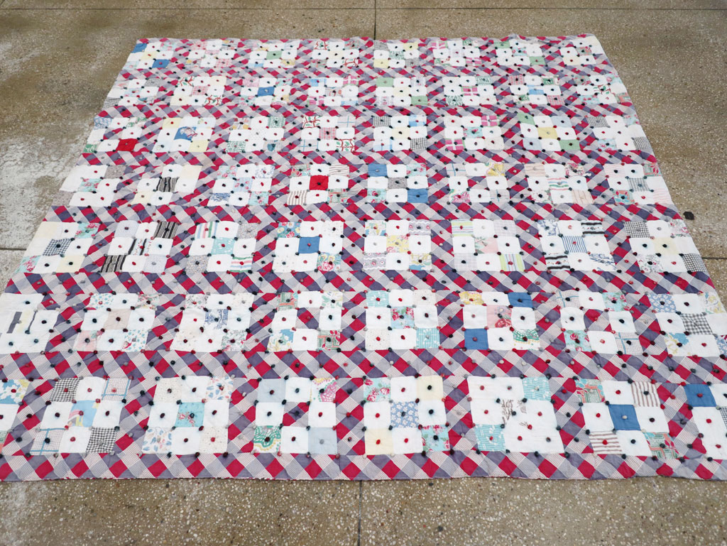 Vintage American Quilt, No.31453 - Galerie Shabab