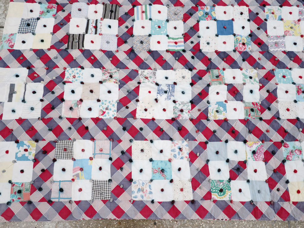 Vintage American Quilt, No.31453 - Galerie Shabab