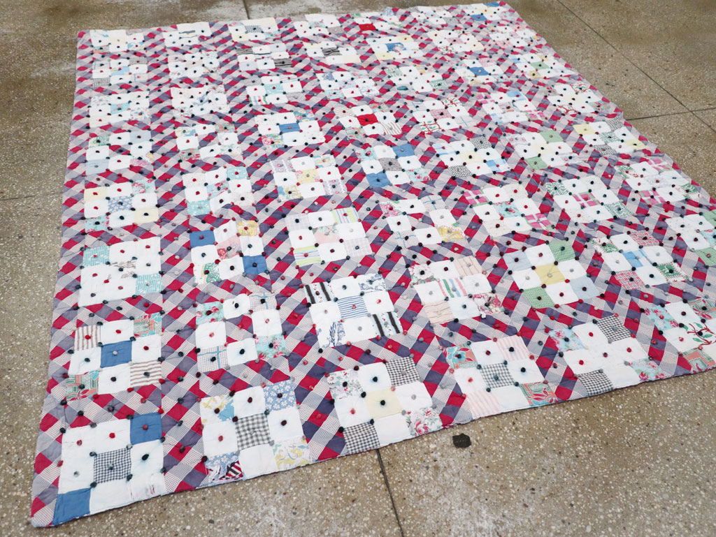 Vintage American Quilt, No.31453 - Galerie Shabab