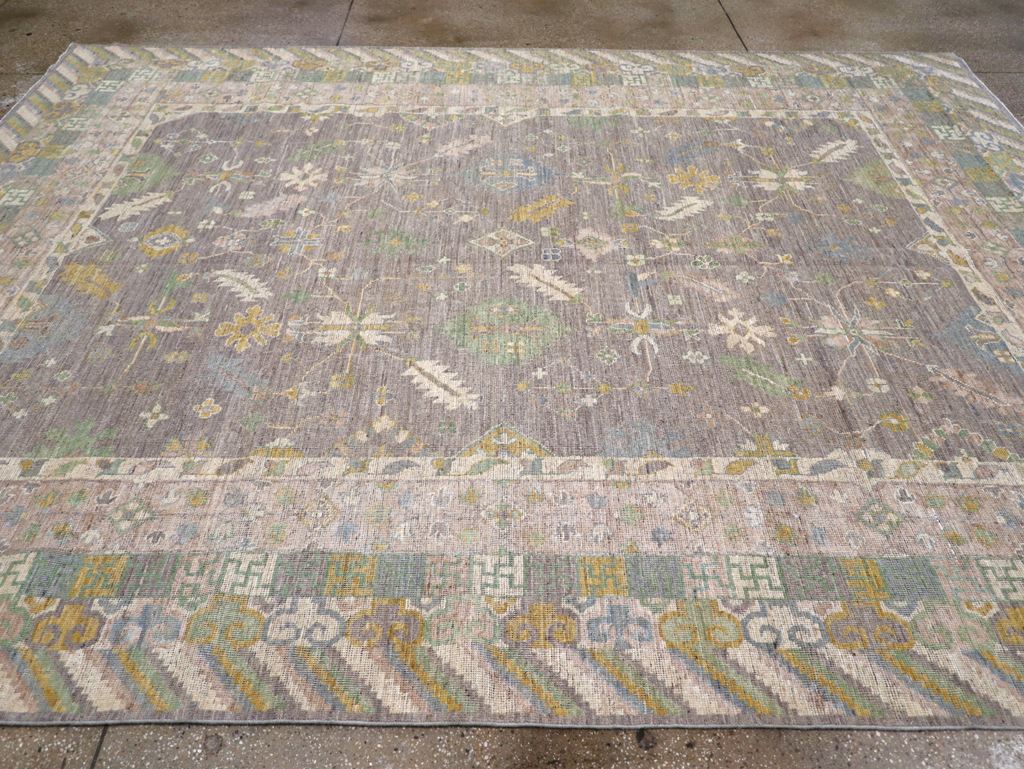 Modern East Turkestan Khotan Room Size Carpet, No.31460 - Galerie Shabab