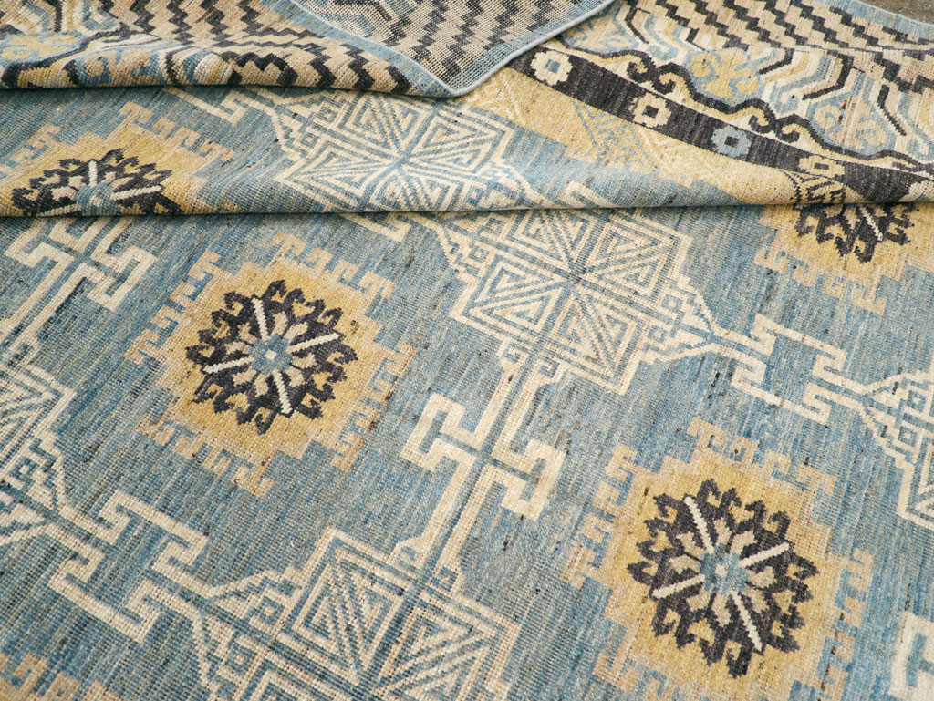Modern East Turkestan Khotan Room Size Carpet, No.31461 - Galerie Shabab