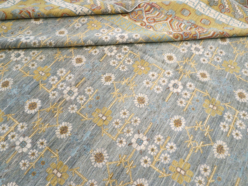 Contemporary East Turkestan Khotan Oversize Carpet, No.31462 - Galerie Shabab