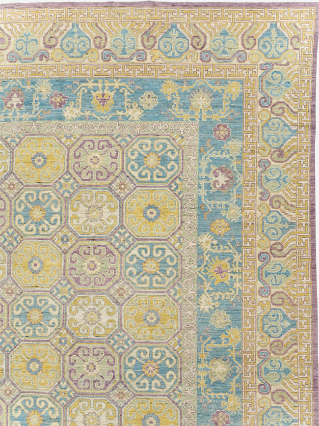 Modern East Turkestan Khotan Oversize Carpet, No.31463 - Galerie Shabab