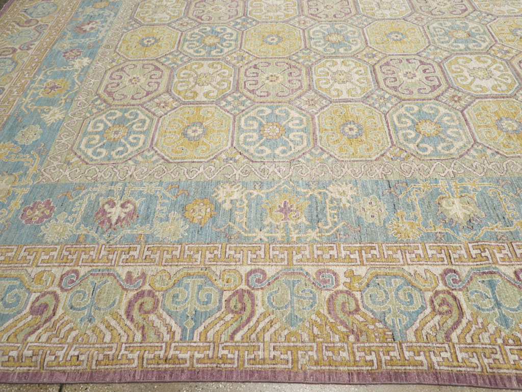 Modern East Turkestan Khotan Oversize Carpet, No.31463 - Galerie Shabab