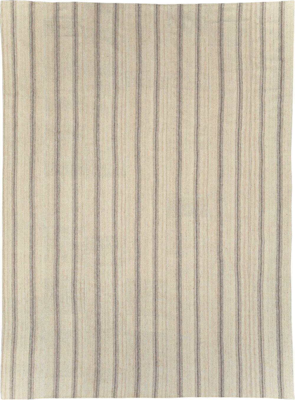 Vintage Turkish Flatweave Kilim Room Size Carpet, No.31464 - Galerie Shabab