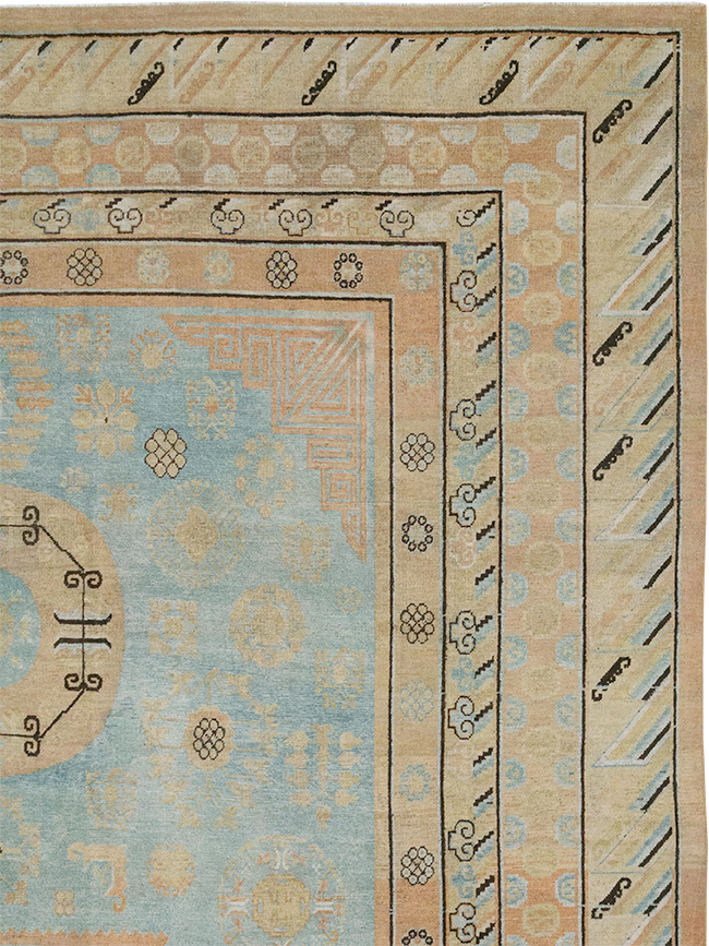 Antique East Turkestan Khotan Large Carpet, No.31472 - Galerie Shabab