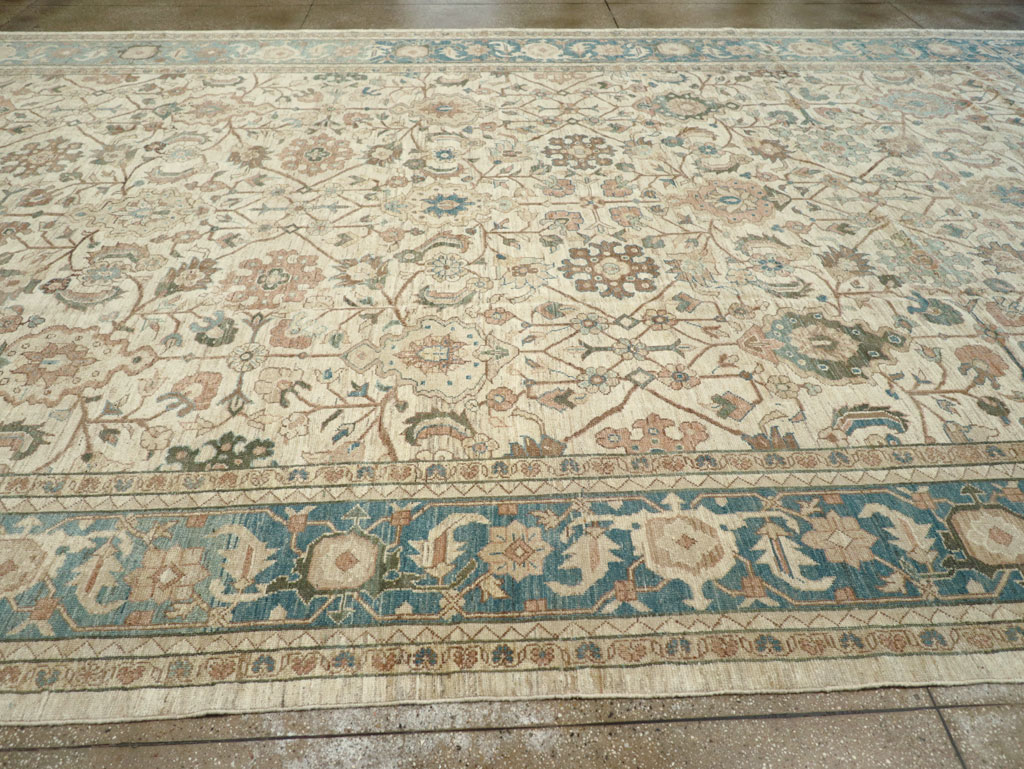 Modern Persian Sultanabad Oversize Carpet, No.31476 - Galerie Shabab