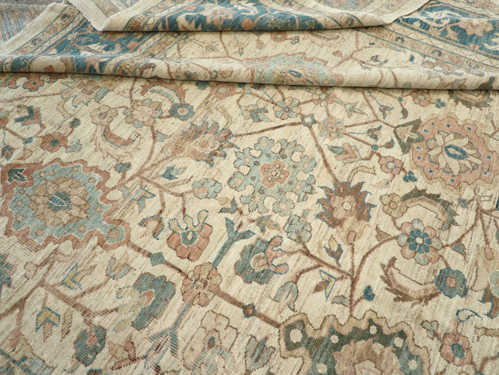 Modern Persian Sultanabad Oversize Carpet, No.31476 - Galerie Shabab