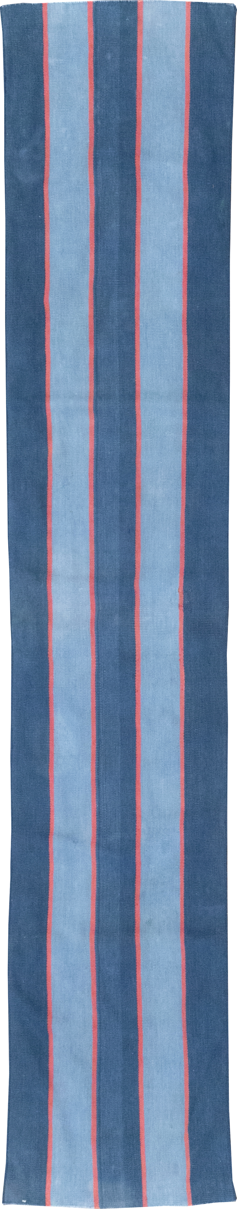 Vintage Indian Dhurrie Runner, No.31488 - Galerie Shabab