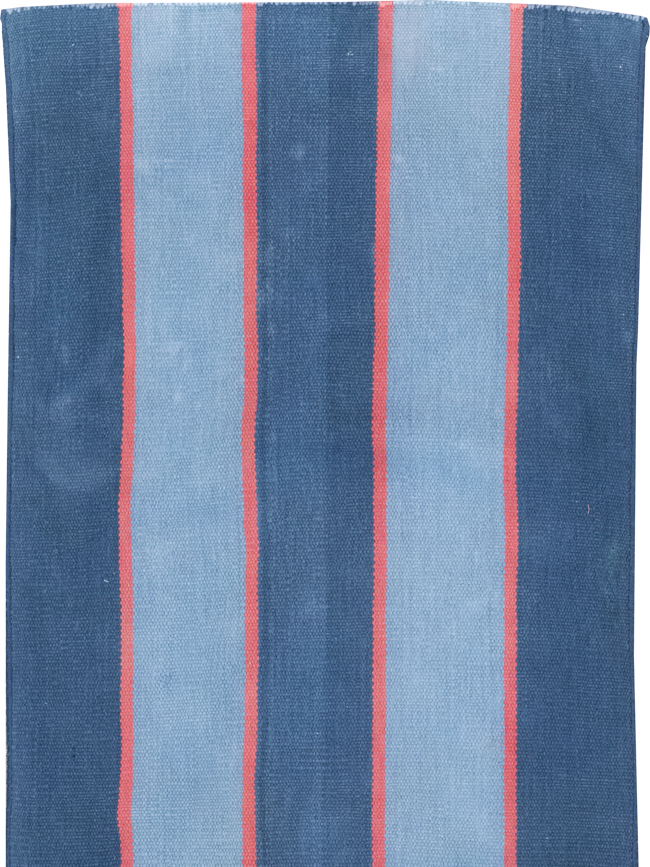 Vintage Indian Dhurrie Runner, No.31488 - Galerie Shabab