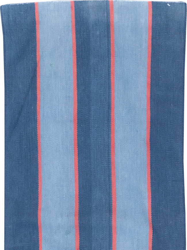 Vintage Indian Dhurrie Runner, No.31488 - Galerie Shabab