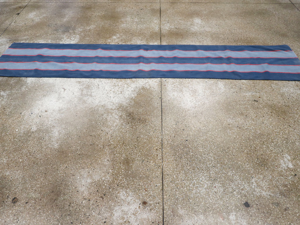 Vintage Indian Dhurrie Runner, No.31488 - Galerie Shabab