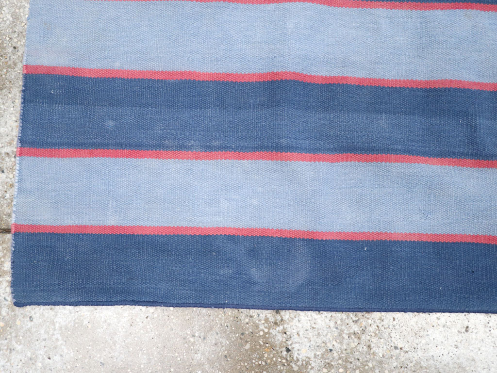 Vintage Indian Dhurrie Runner, No.31488 - Galerie Shabab