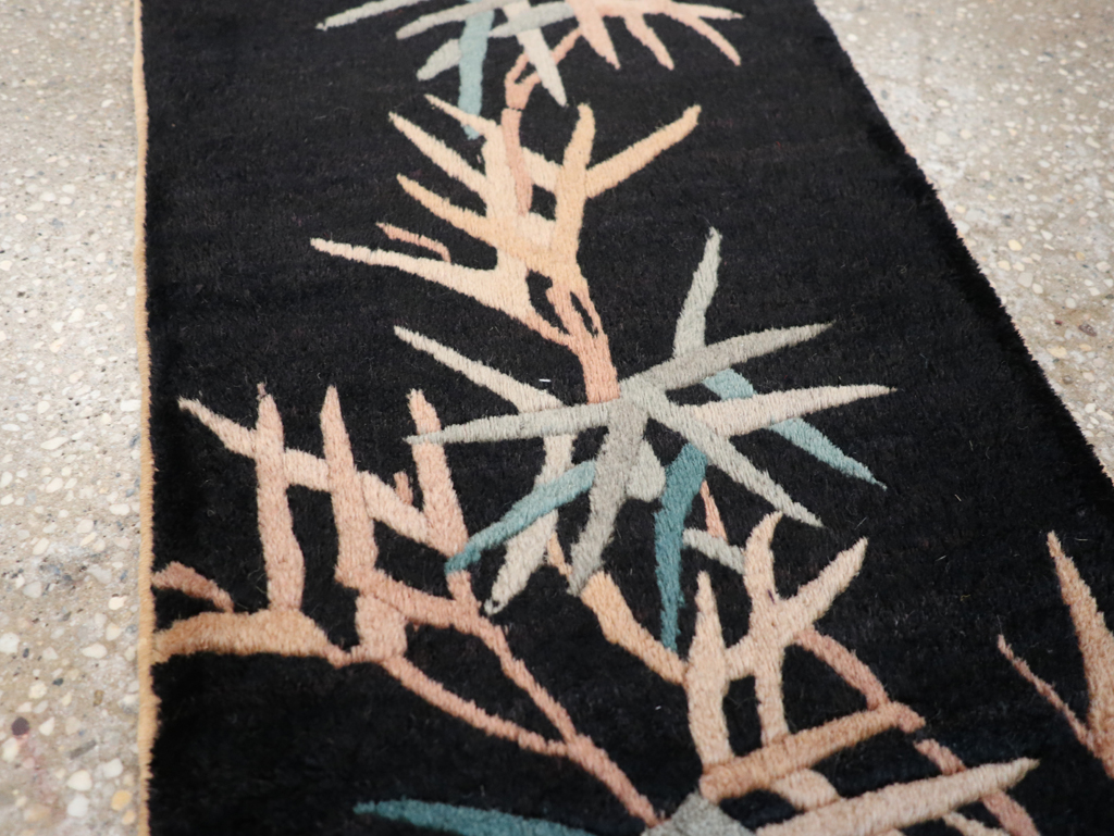 Vintage Chinese Rug, No.31492 - Galerie Shabab