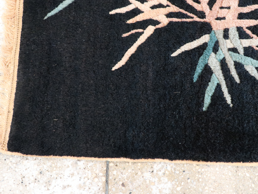 Vintage Chinese Rug, No.31492 - Galerie Shabab