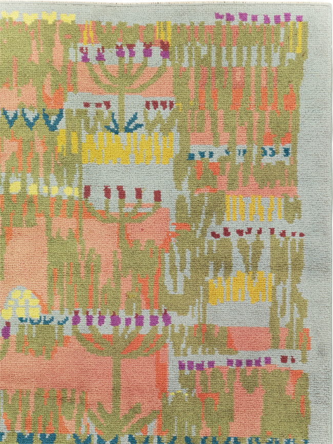 Vintage Swedish Art Deco Room Size Carpet, No.31501 - Galerie Shabab