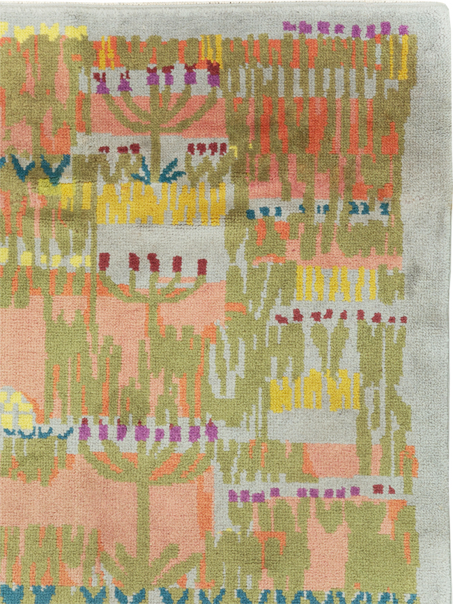 Vintage Swedish Art Deco Room Size Carpet, No.31501 - Galerie Shabab