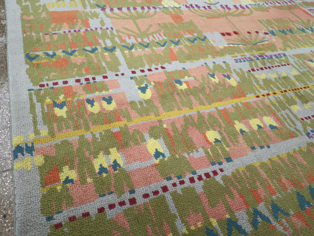 Vintage Swedish Art Deco Room Size Carpet, No.31501 - Galerie Shabab