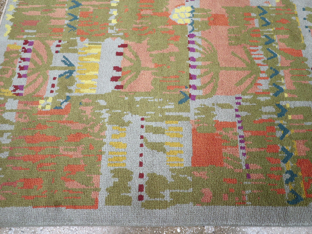 Vintage Swedish Art Deco Room Size Carpet, No.31501 - Galerie Shabab