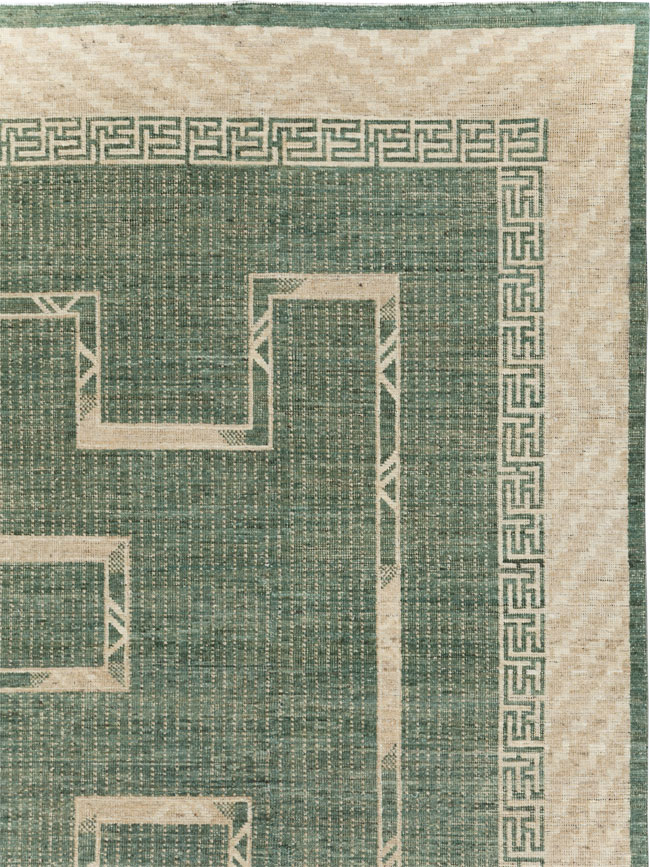 African Tuareg Inspired Contemporary East Turkestan Khotan Room Size Carpet, No.31511 - Galerie Shabab