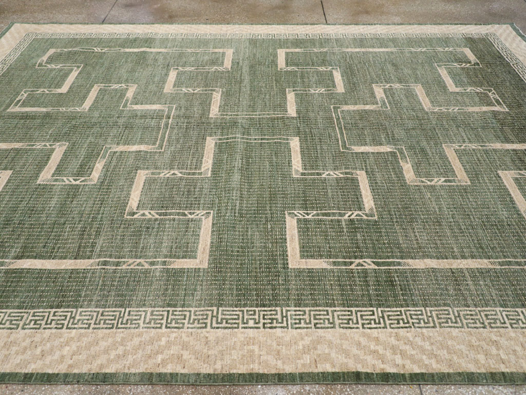 African Tuareg Inspired Contemporary East Turkestan Khotan Room Size Carpet, No.31511 - Galerie Shabab