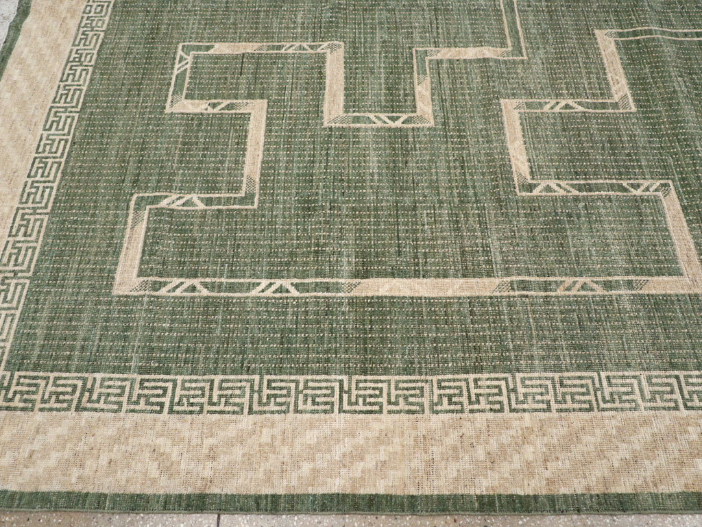 African Tuareg Inspired Contemporary East Turkestan Khotan Room Size Carpet, No.31511 - Galerie Shabab