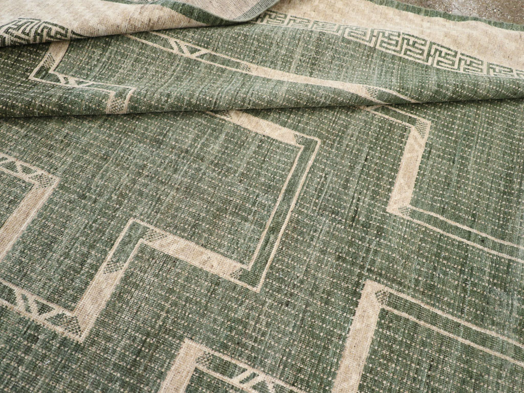 African Tuareg Inspired Contemporary East Turkestan Khotan Room Size Carpet, No.31511 - Galerie Shabab