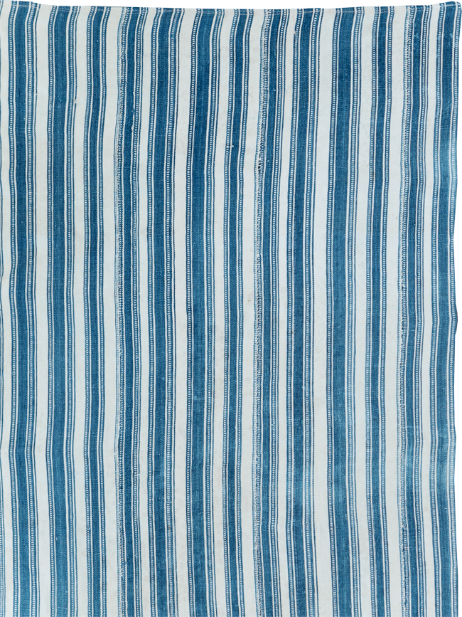 Vintage Persian Flatweave Kilim Throw Rug, No.31520 - Galerie Shabab