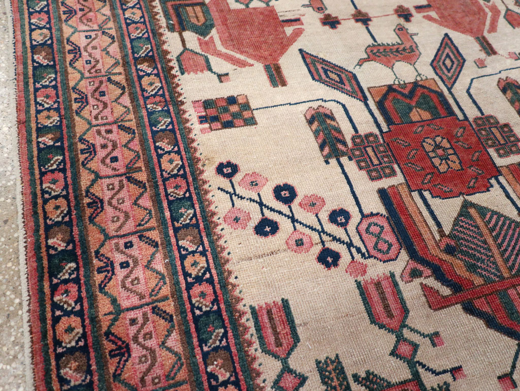 Antique Persian Afshar Rug, No.31521 - Galerie Shabab