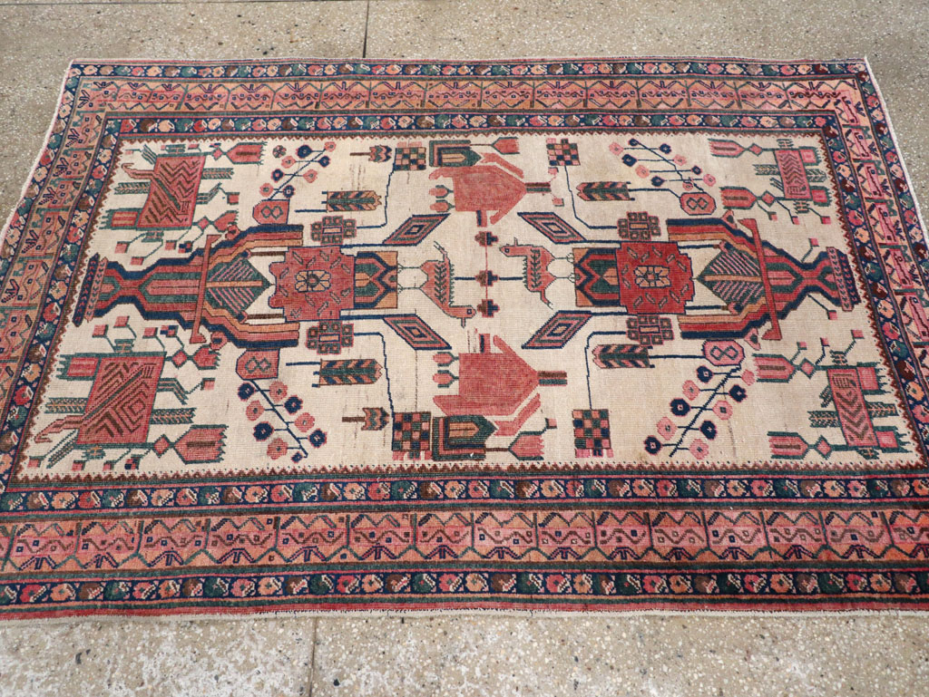 Antique Persian Afshar Rug, No.31521 - Galerie Shabab