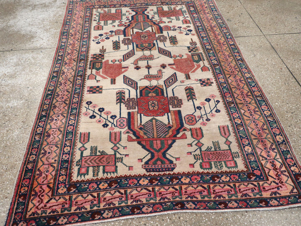 Antique Persian Afshar Rug, No.31521 - Galerie Shabab