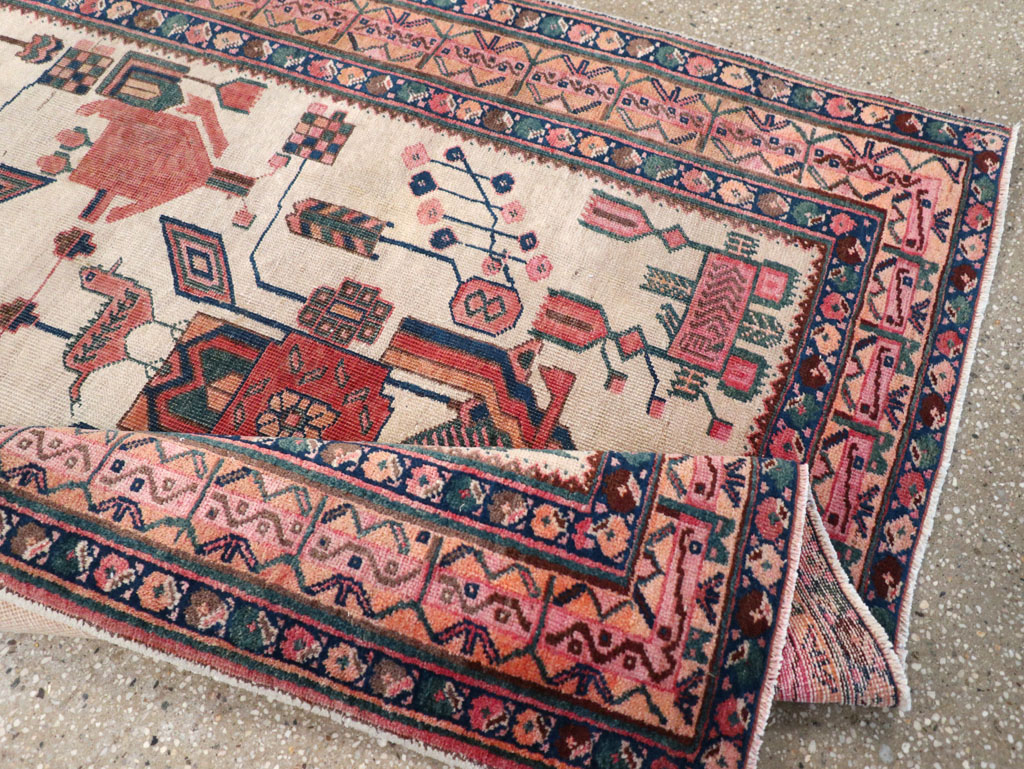 Antique Persian Afshar Rug, No.31521 - Galerie Shabab