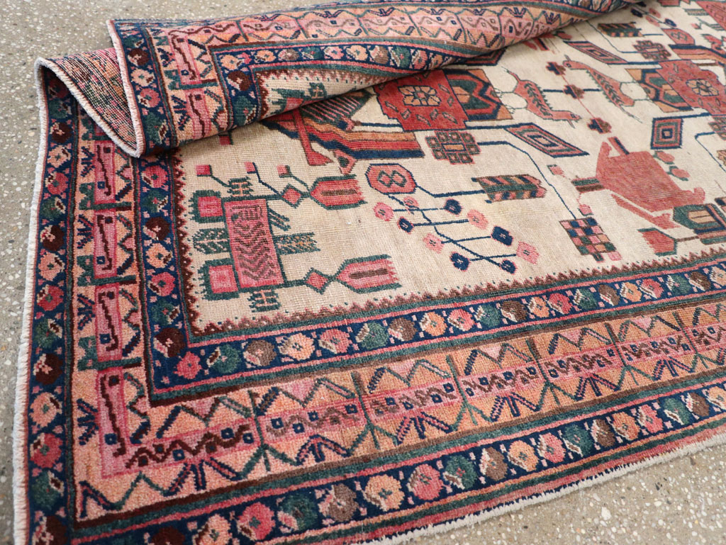 Antique Persian Afshar Rug, No.31521 - Galerie Shabab