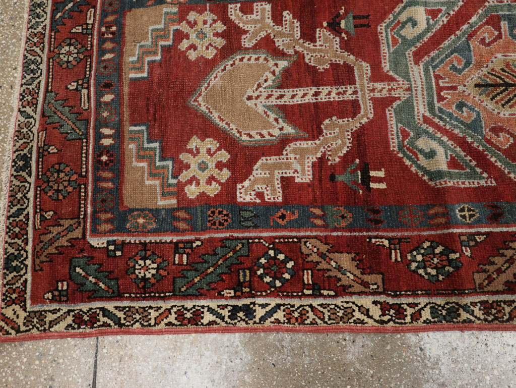 Antique Persian Bakshaish Runner, No.31522 - Galerie Shabab