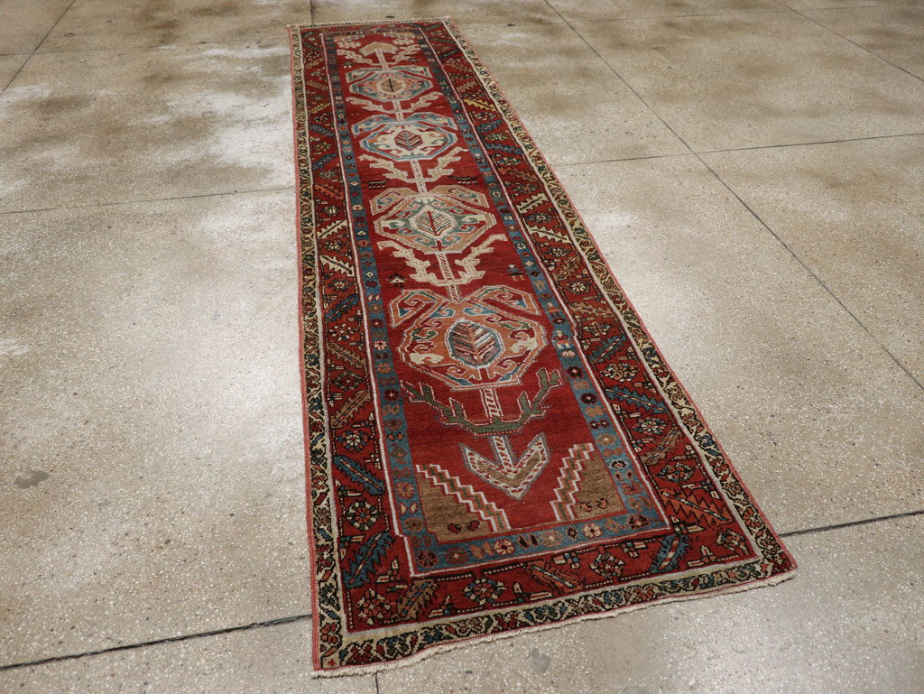 Antique Persian Bakshaish Runner, No.31522 - Galerie Shabab