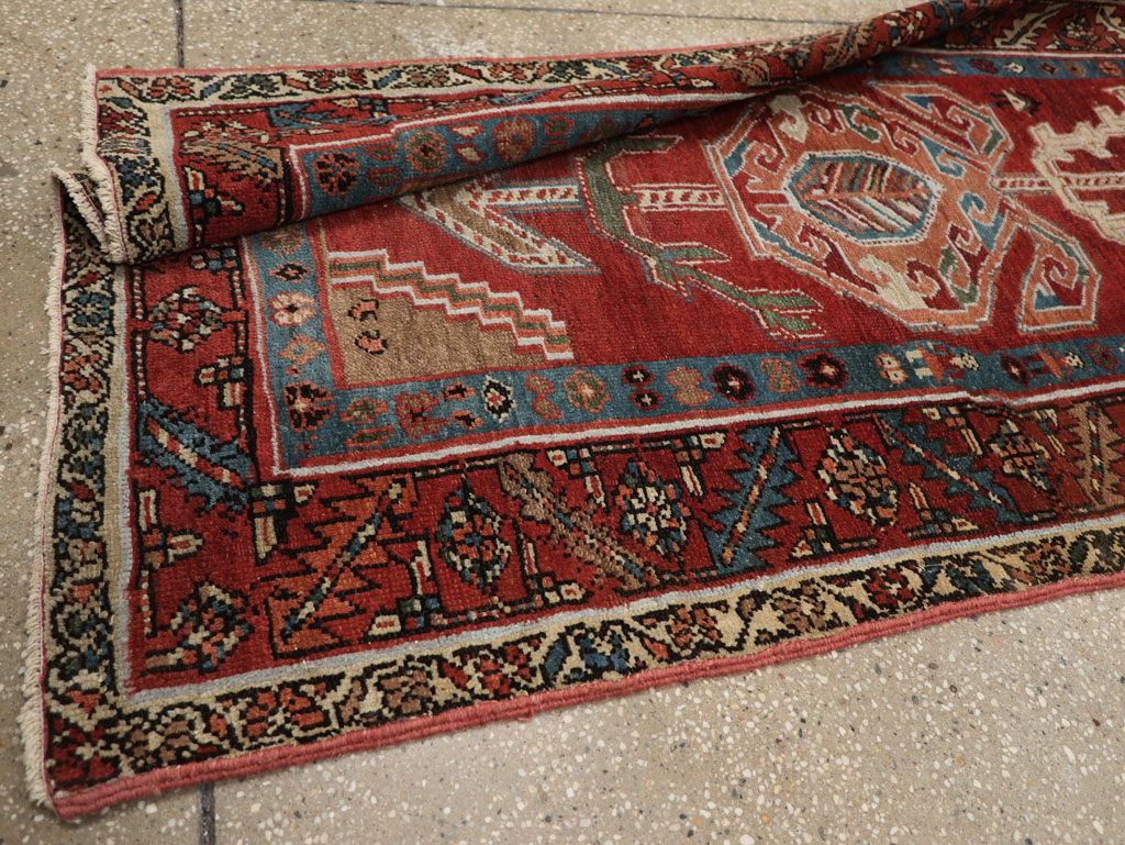 Antique Persian Bakshaish Runner, No.31522 - Galerie Shabab
