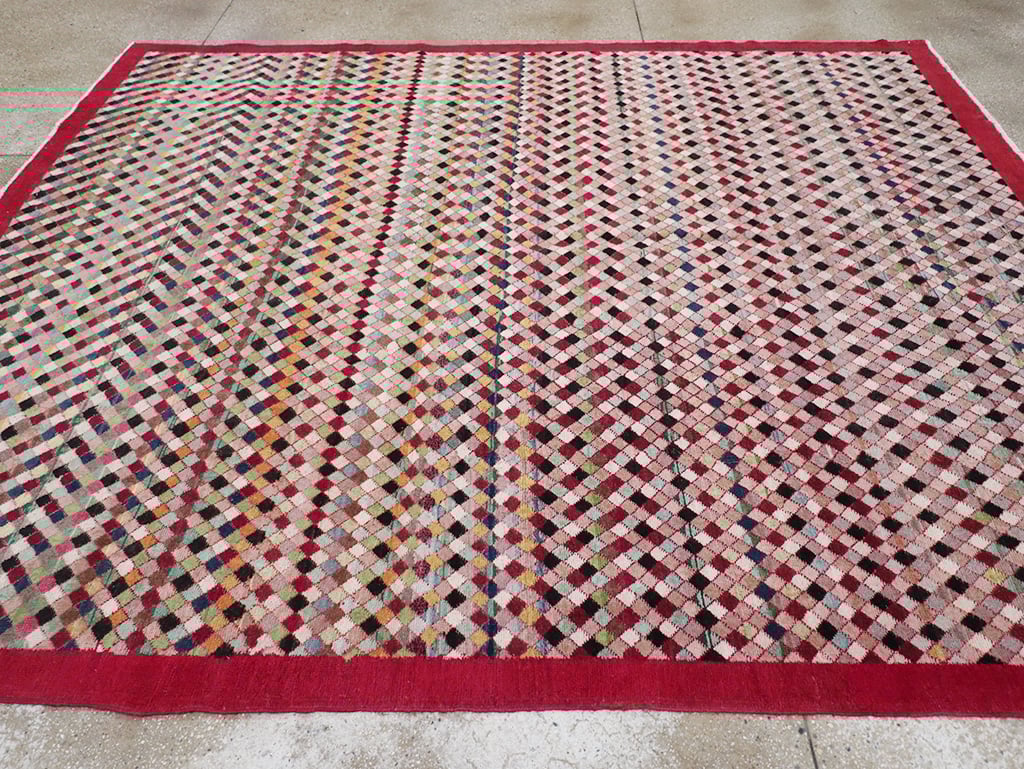 Vintage Turkish Anatolian Small Room Size Carpet, No.31524 - Galerie Shabab