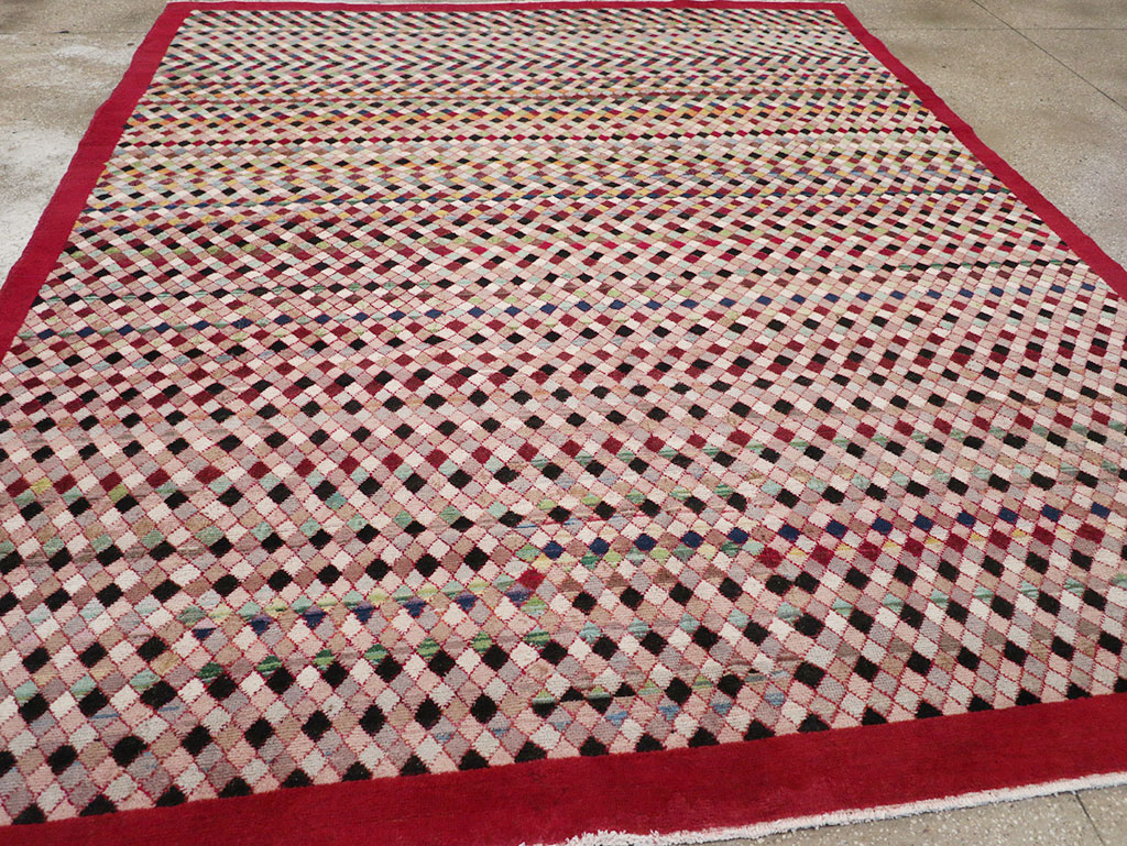 Vintage Turkish Anatolian Room Size Carpet, No.31524 - Galerie Shabab